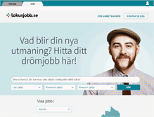 Tablet Screenshot of lokusjobb.se